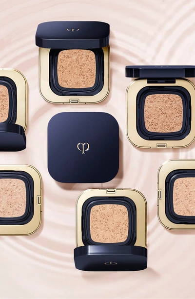 Shop Clé De Peau Beauté Radiant Cushion Foundation Dewy In I10 Very Light Ivory - Refill