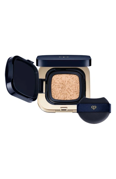 Shop Clé De Peau Beauté Radiant Cushion Foundation Dewy Refill In O10 Light Ocher - Regular