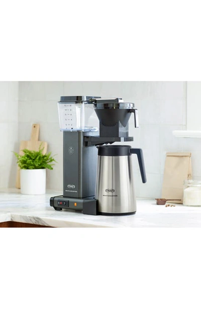Moccamaster Kbgt Coffee Maker In Stone Grey