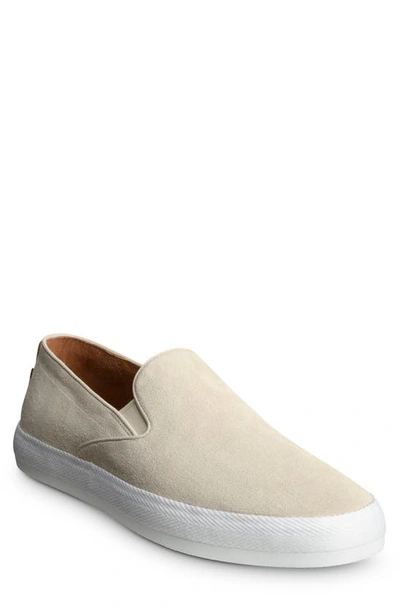 Shop Allen Edmonds Holden Beach Slip-on Sneaker In Light Grey