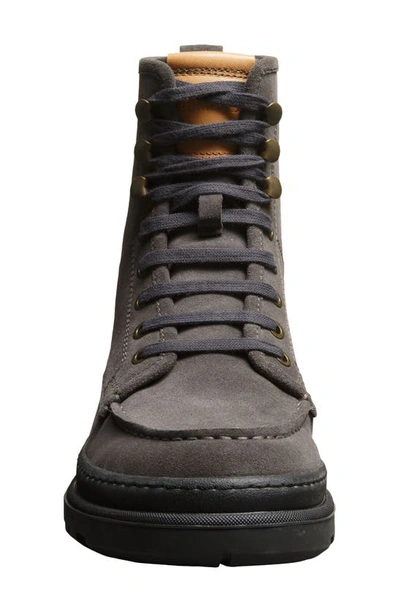 Shop Allen Edmonds Sawyer Waterproof Lace-up Boot In Grey