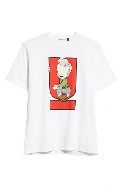 Shop Undercover Graphic T-shirt In White