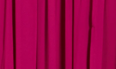Love By Design Daphne Sequin Top V-plunge Maxi Dress In Berry
