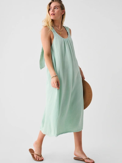 Faherty Dream Cotton Gauze Sintra Cover Up In Surf Spray