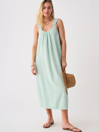 Faherty Dream Cotton Gauze Sintra Cover Up In Surf Spray