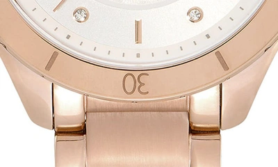 Shop Olivia Burton Sports Luxe Bracelet Watch, 36mm In Silver/ Gold