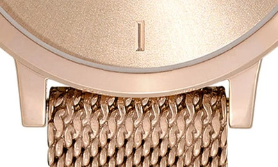 Olivia Burton Women's Ultra Slim Bee Carnation Gold-tone Steel Watch 28mm