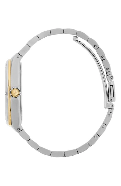 Shop Olivia Burton Sports Luxe Hexa Bracelet Watch, 33mm In Silver