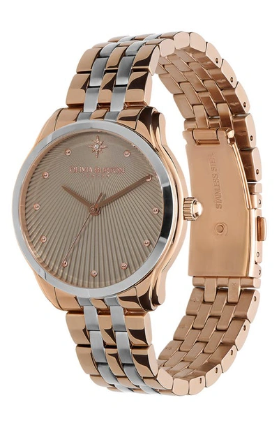 Shop Olivia Burton Celestial Starlight Bracelet Watch, 36mm In Gray