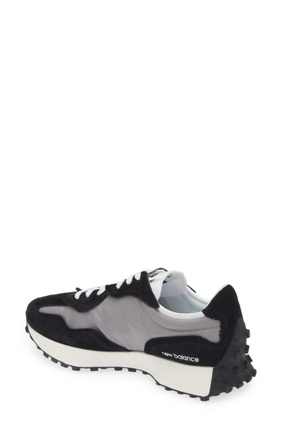 Shop New Balance Gender Inclusive 327 Sneaker In Black/ Grey