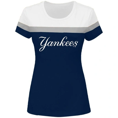 Fanatics Branded Derek Jeter Navy New York Yankees Plus Size Player Split  Body T-shirt