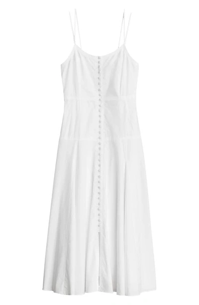 Shop Rag & Bone Misty Button Front Cotton Sundress In White