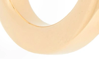 Roberto Coin Twisted Gold Hoop Earrings In Yg