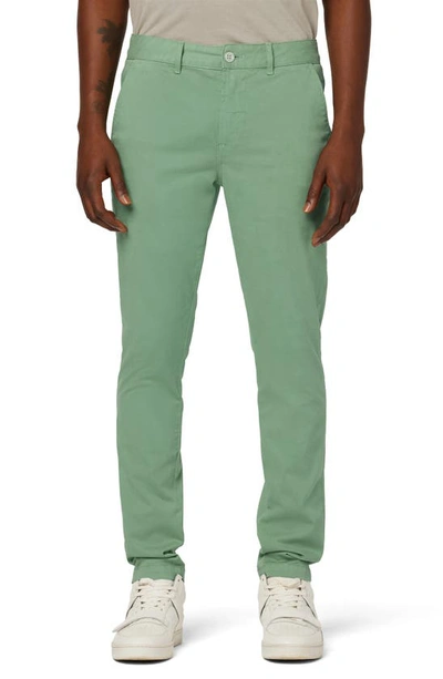 Shop Hudson Jeans Slim Straight Leg Chinos In Turf Green