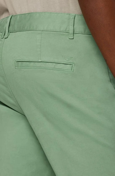 Shop Hudson Jeans Slim Straight Leg Chinos In Turf Green