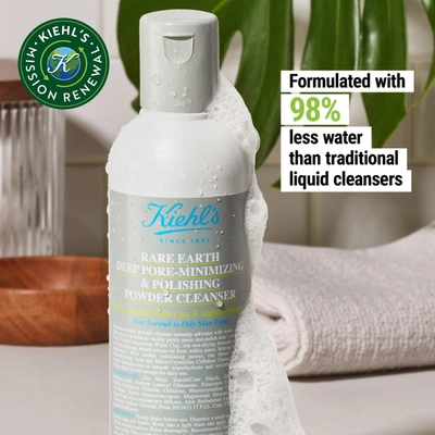 Kiehl's Since 1851 Rare Earth Deep Pore-minimizing & Polishing Powder Cleanser 3.5 oz / 100 G In Default Title