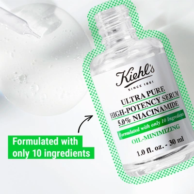 Shop Kiehl's Since 1851 Ultra Pure High-potency 5.0% Niacinamide Serum In Default Title