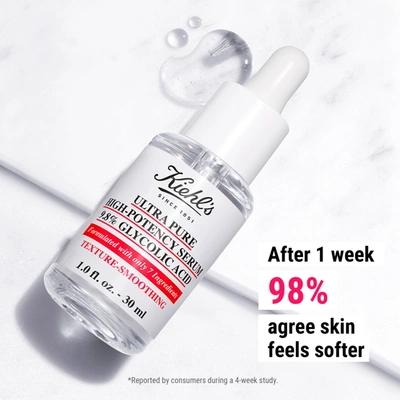Shop Kiehl's Since 1851 Ultra Pure High-potency 9.8% Glycolic Acid Serum In Default Title