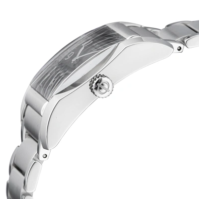 Shop Baume And Mercier Women's Hampton 27mm Quartz Watch In Silver