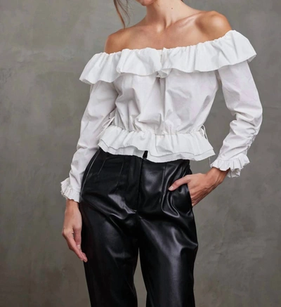 Shop Sundays Axis Blouse In White