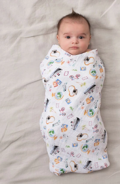 Aden + Anais 4-pack Classic Swaddling Cloths In Around The World