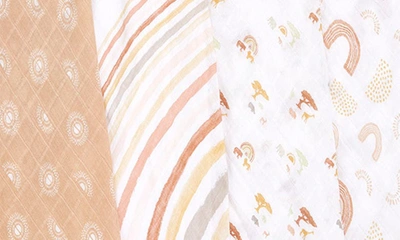 Shop Aden + Anais 4-pack Classic Swaddling Cloths In Keep Rising