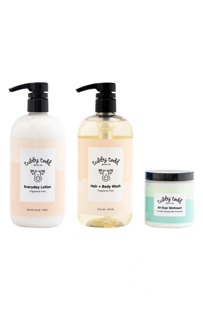 Shop Tubby Todd Bath Co. The Extra Tubby Regulars Bundle In Fragrance Free