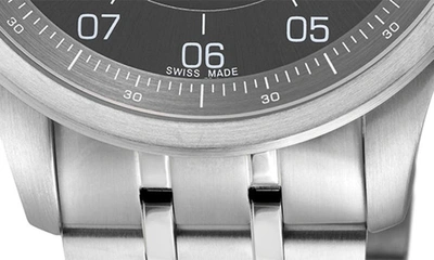 Gevril Jones Street Swiss Automatic Bracelet Watch, 45mm In Silver