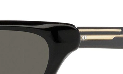 Shop Oliver Peoples X Khaite 1983c 52mm Irregular Sunglasses In Black