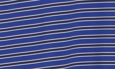 Shop Original Penguin Yarn Dye Stripe Heritage Polo In Bluing