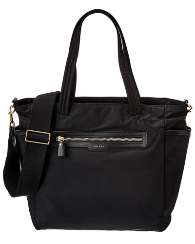 Shop Anya Hindmarch Nylon Baby Bag In Black