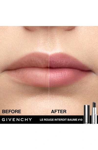 Shop Givenchy Le Rouge Interedit 24-hour Hydrating Lip Balm In N10