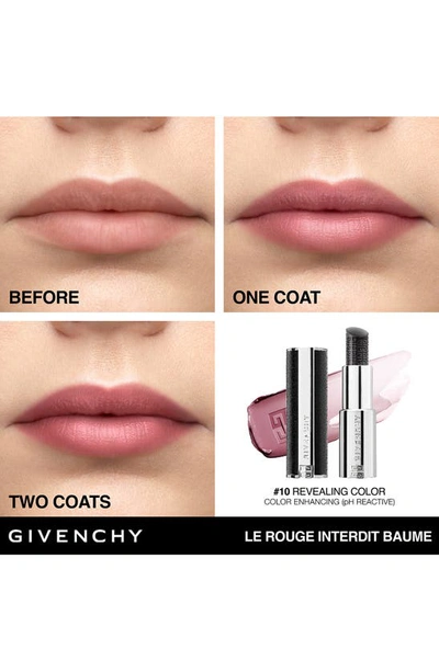 Shop Givenchy Le Rouge Interedit 24-hour Hydrating Lip Balm In N10