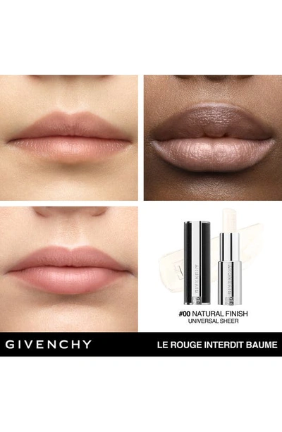 Shop Givenchy Le Rouge Interedit 24-hour Hydrating Lip Balm In N00