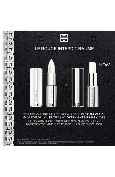 Shop Givenchy Le Rouge Interedit 24-hour Hydrating Lip Balm In N10