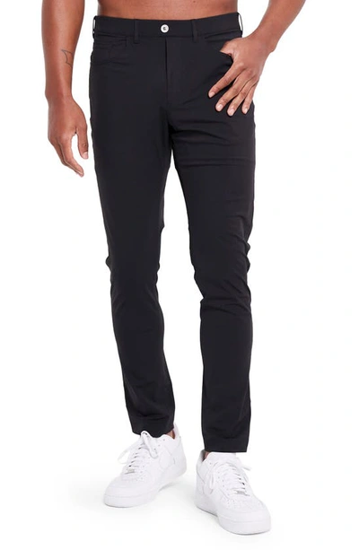 Shop Redvanly Kent Pull-on Golf Pants In Tuxedo