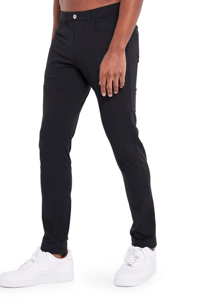 Shop Redvanly Kent Pull-on Golf Pants In Tuxedo