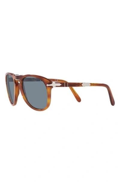 Shop Persol 714 Steve Mcqueen™ 54mm Pilot Sunglasses In Light Brown