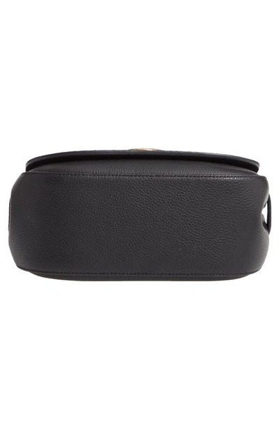 Shop Mulberry Small Amberley Leather Crossbody Bag In A100 Black