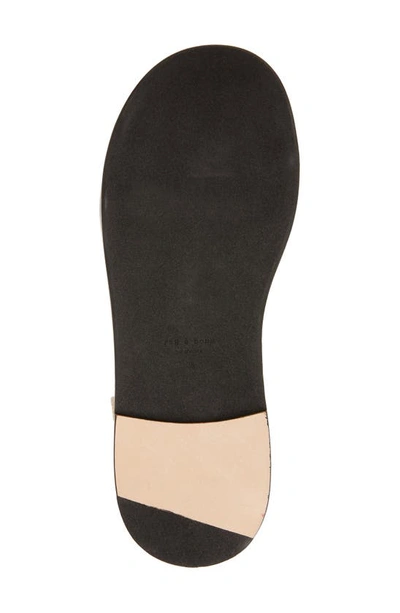 Rag & Bone Infinity Rope And Leather Sandals In Ivory