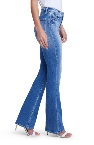 Shop L Agence Selma High Waist Sleek Baby Bootcut Jeans In Balboa