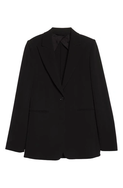 Shop Max Mara Circeo Classic Jersey Blazer In Black