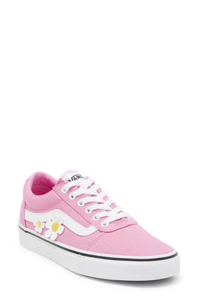 Vans Ward Skate Sneaker In Flowers Pink | ModeSens