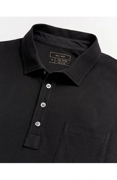 Billy Reid Pensacola Polo In Black