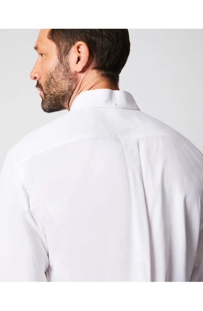 Billy Reid Arnie Button-down Oxford Shirt In White