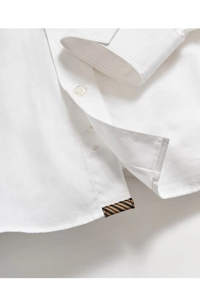 Billy Reid Arnie Button-down Oxford Shirt In White