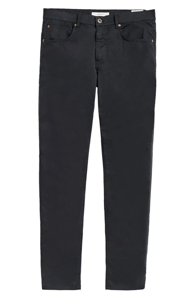 Shop Billy Reid Stretch Cotton Five Pocket Pants In Black