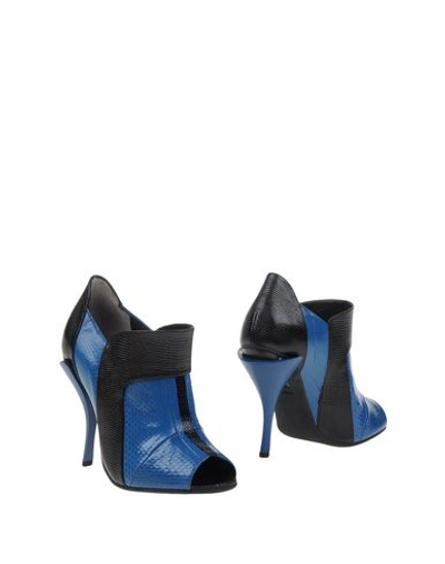 Fendi Booties In Azure