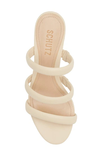 schutz olly block heel
