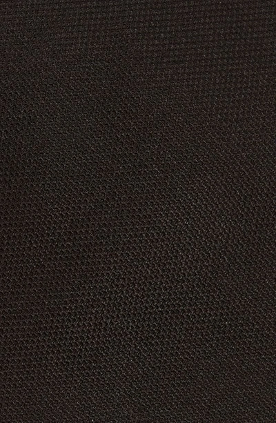 Hugo Boss Solid Black Silk Tie In Black